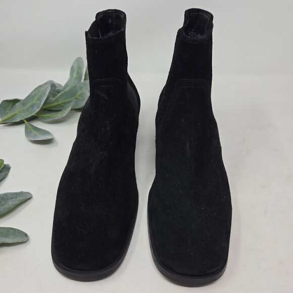 AQUATALIA Tamera Suede Slip On Classic Chelsea Boots 8.5 - Picture 2 of 14